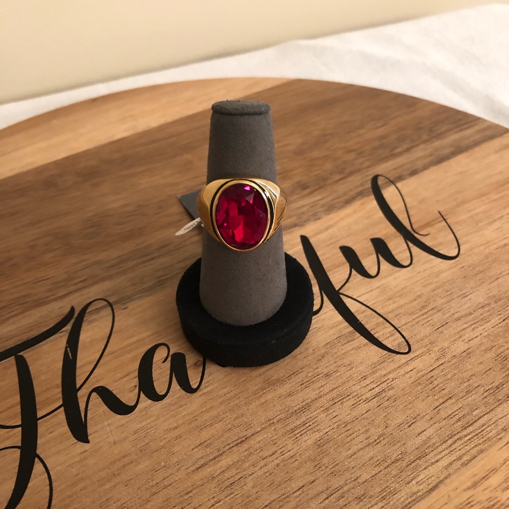 Men’s Goldtone Ring